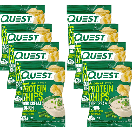 Protein Chips (Box of 8) - Sour Cream & Onion